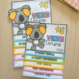 Verb tenses - Desplegable