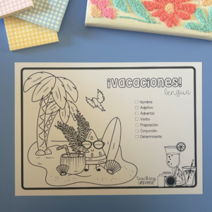 Pack de Repaso de Verano Imprimible – Lengua, Matemáticas e Inglés