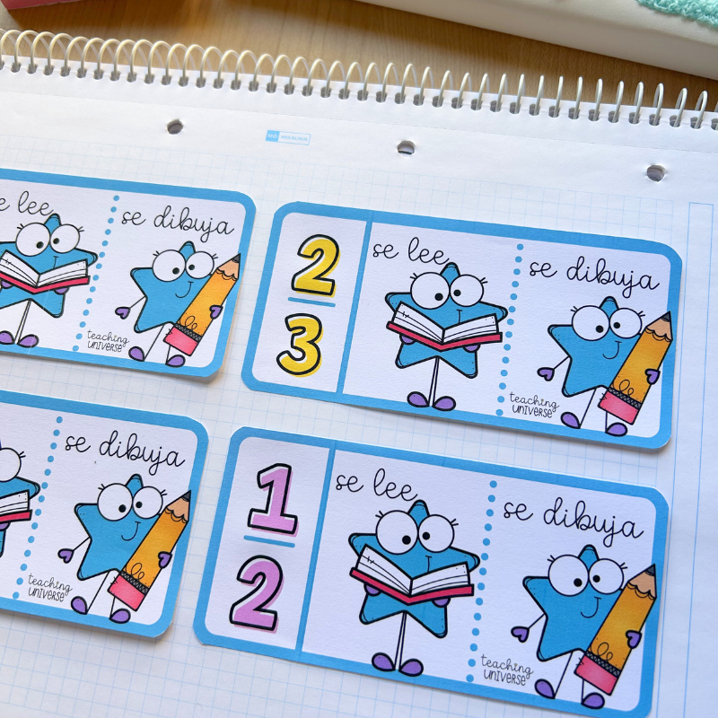 Fracciones propias e impropias - Pack completo