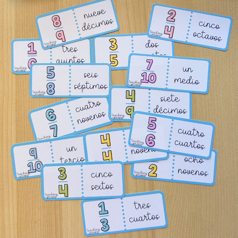 Fracciones propias e impropias - Pack completo - Imagen 4