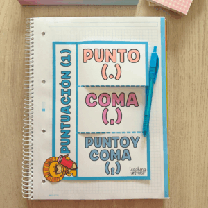 Signos de Puntuación – Desplegables y actividades