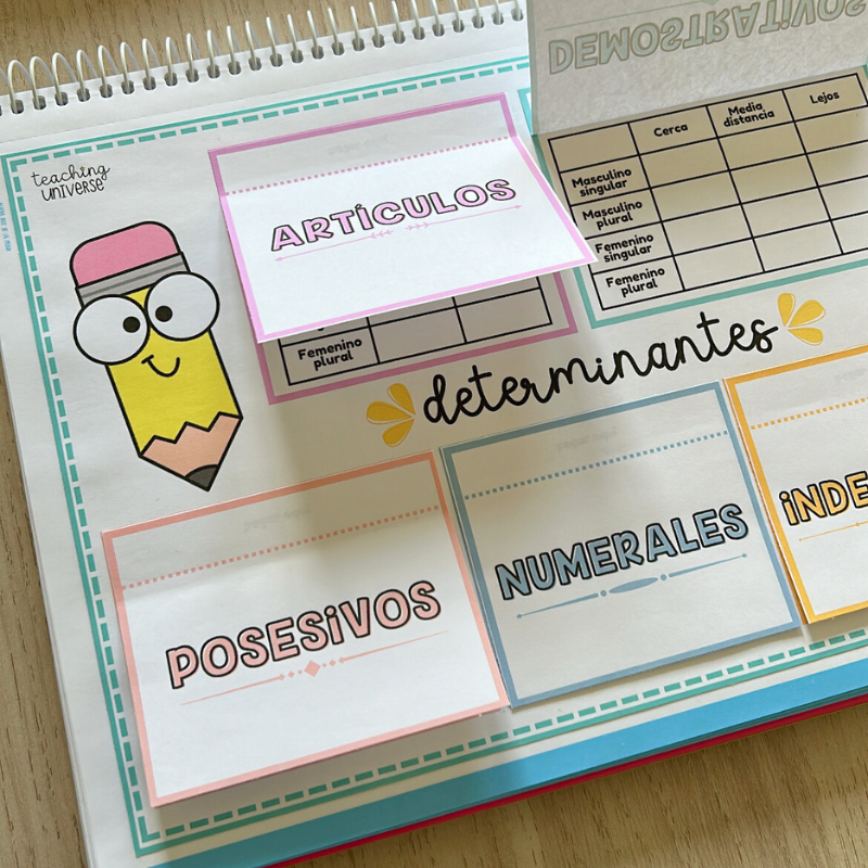 Determinantes - desplegable y esquema - Imagen 2