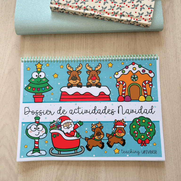 Dossier actividades de Navidad - Cuaderno imprimible
